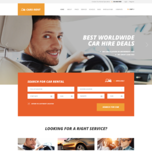 Website Rental Mobil Cars4Rent